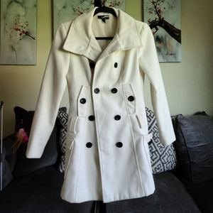 White long peacoat